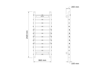 SCALA™ ADVANCE - FITNESS WALL BAR