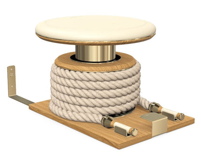LINA-SET™ PREMIUM GYM BATTLE ROPE (WITH A STAND)