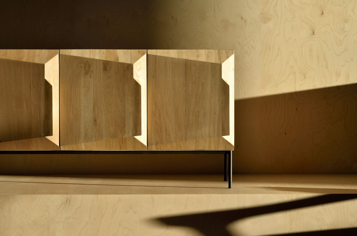 Stairs 3-Door Sideboard