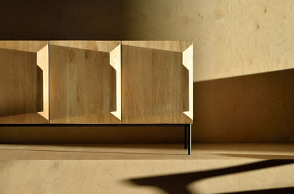 Stairs 3-Door Sideboard