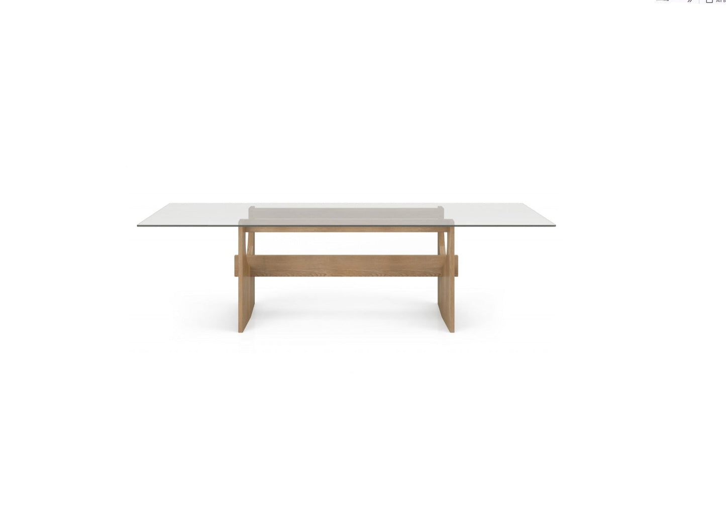 Kobe Glass Dining Table