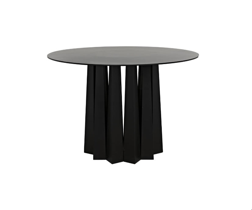 Column Round Dining Table