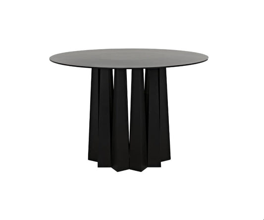Column Round Dining Table