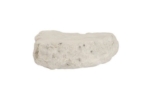 Cast Boulder Coffee Table Large , Roman Stone