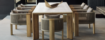 Palm Beach Teak 3 Seat Sofa