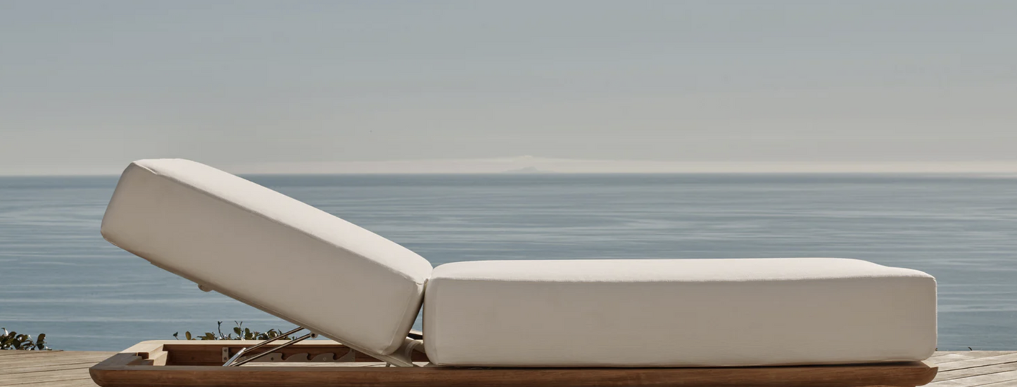 Newport Teak Sun Lounge