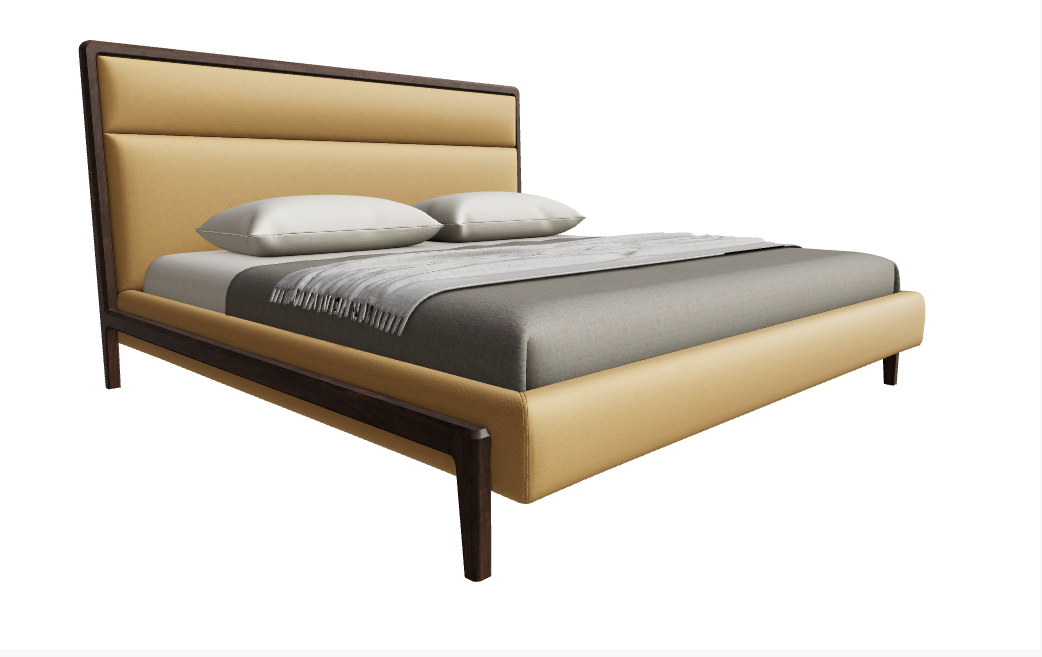 River Upholstered Bed