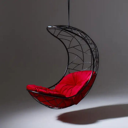 Lucky Bean Hanging Swing Chair in Black