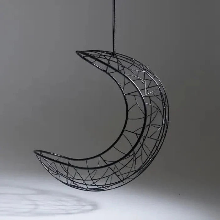 Lucky Bean Hanging Swing Chair in Black