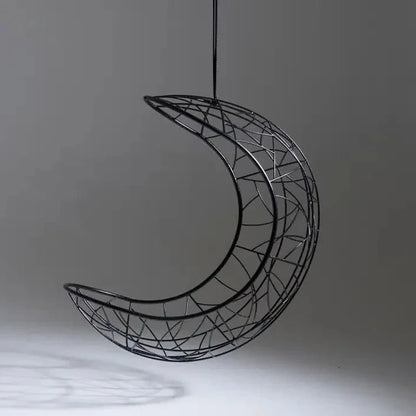 Lucky Bean Hanging Swing Chair in Black