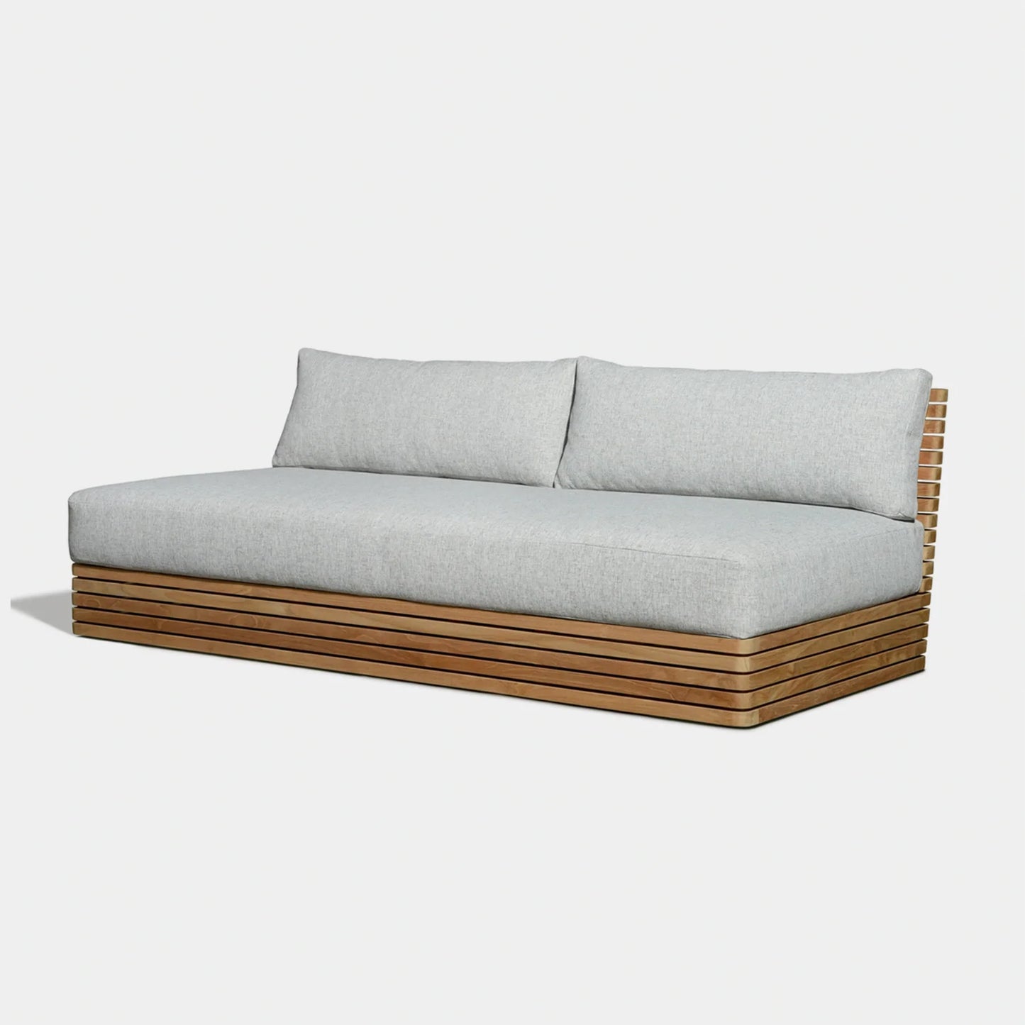 TAHITI 2 SEAT ARMLESS SOFA