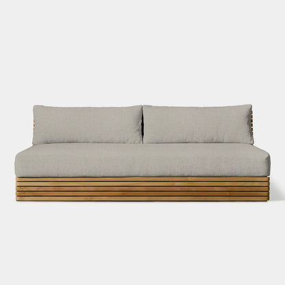 TAHITI 2 SEAT ARMLESS SOFA