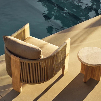 Palm Beach Teak 3 Seat Sofa