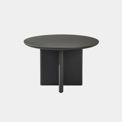 VICTORIA SLATTED ROUND DINING TABLE 48