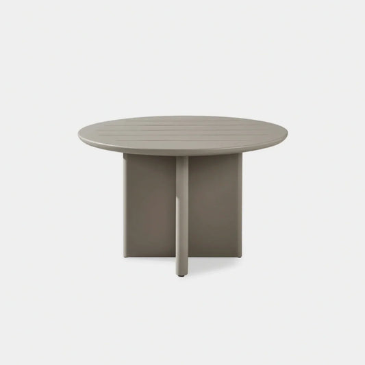 VICTORIA SLATTED ROUND DINING TABLE 48