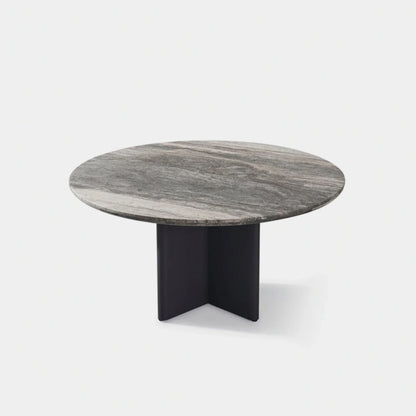 VICTORIA STONE ROUND DINING TABLE 60