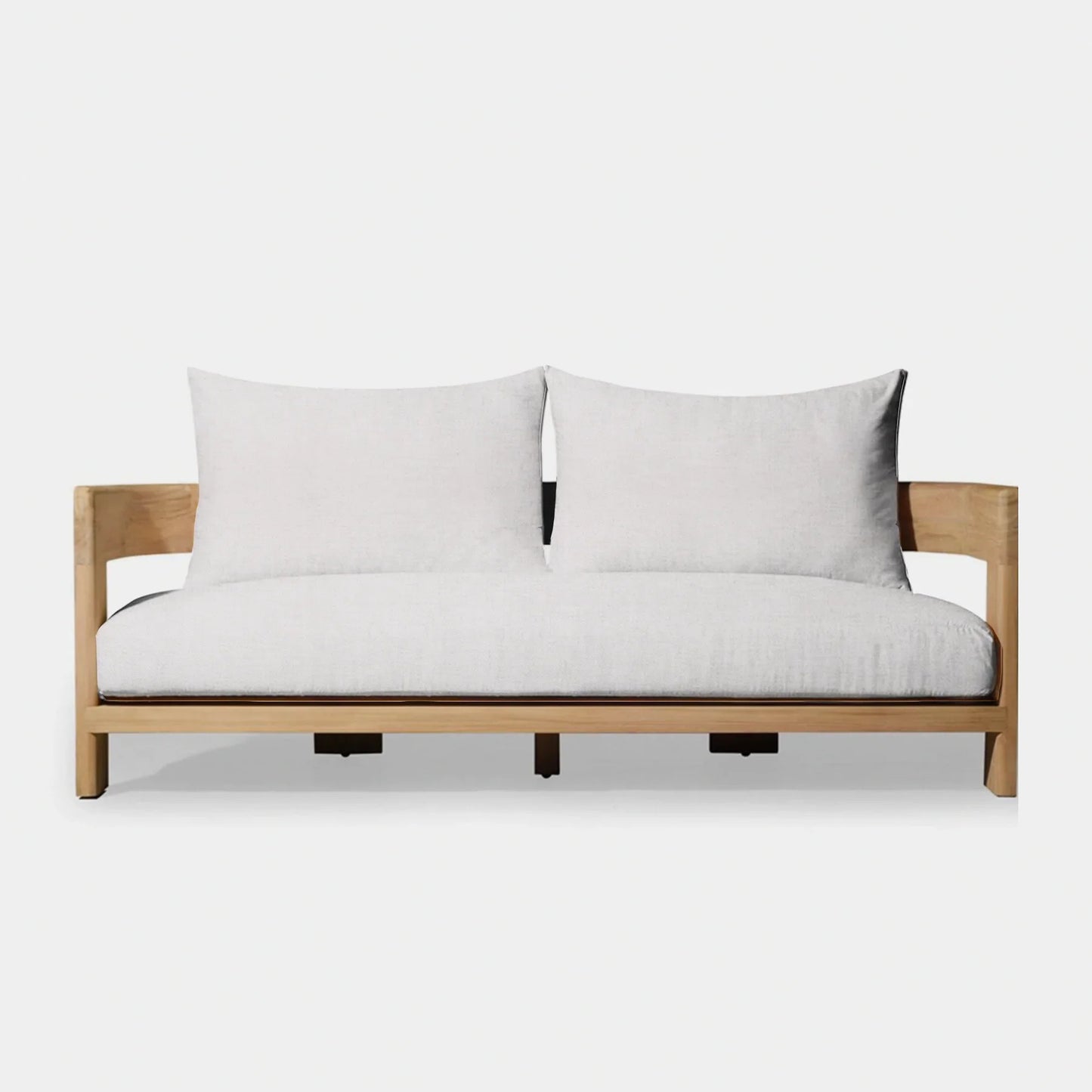 VICTORIA TEAK 2 SEAT SOFA