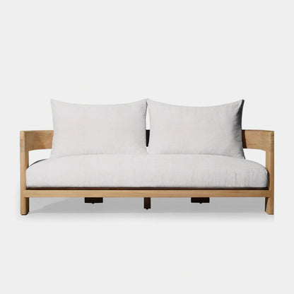 VICTORIA TEAK 2 SEAT SOFA