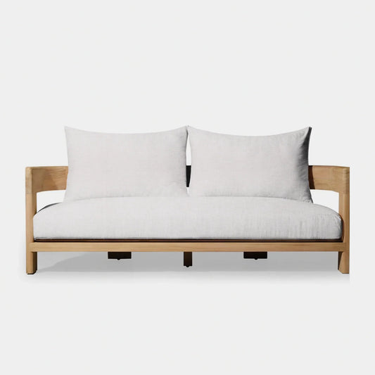 VICTORIA TEAK 2 SEAT SOFA
