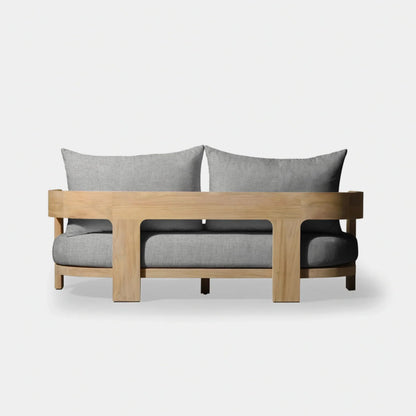 VICTORIA TEAK 2 SEAT SOFA