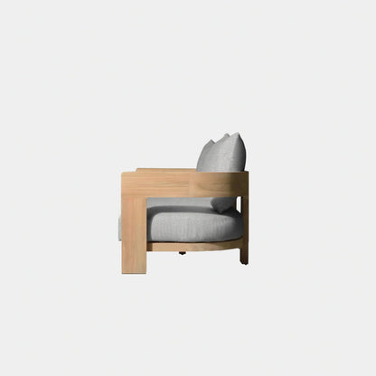 VICTORIA TEAK 2 SEAT SOFA