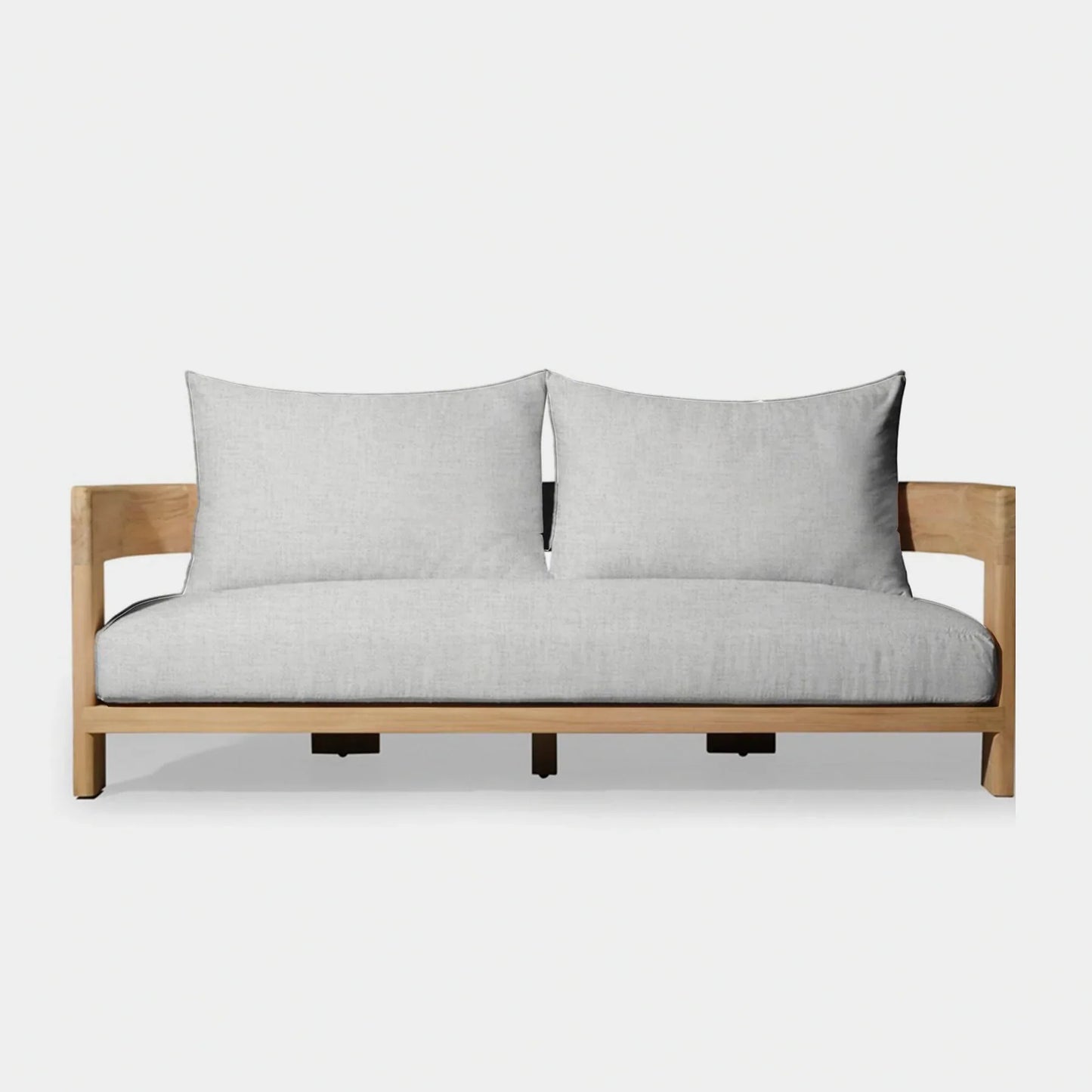 VICTORIA TEAK 2 SEAT SOFA
