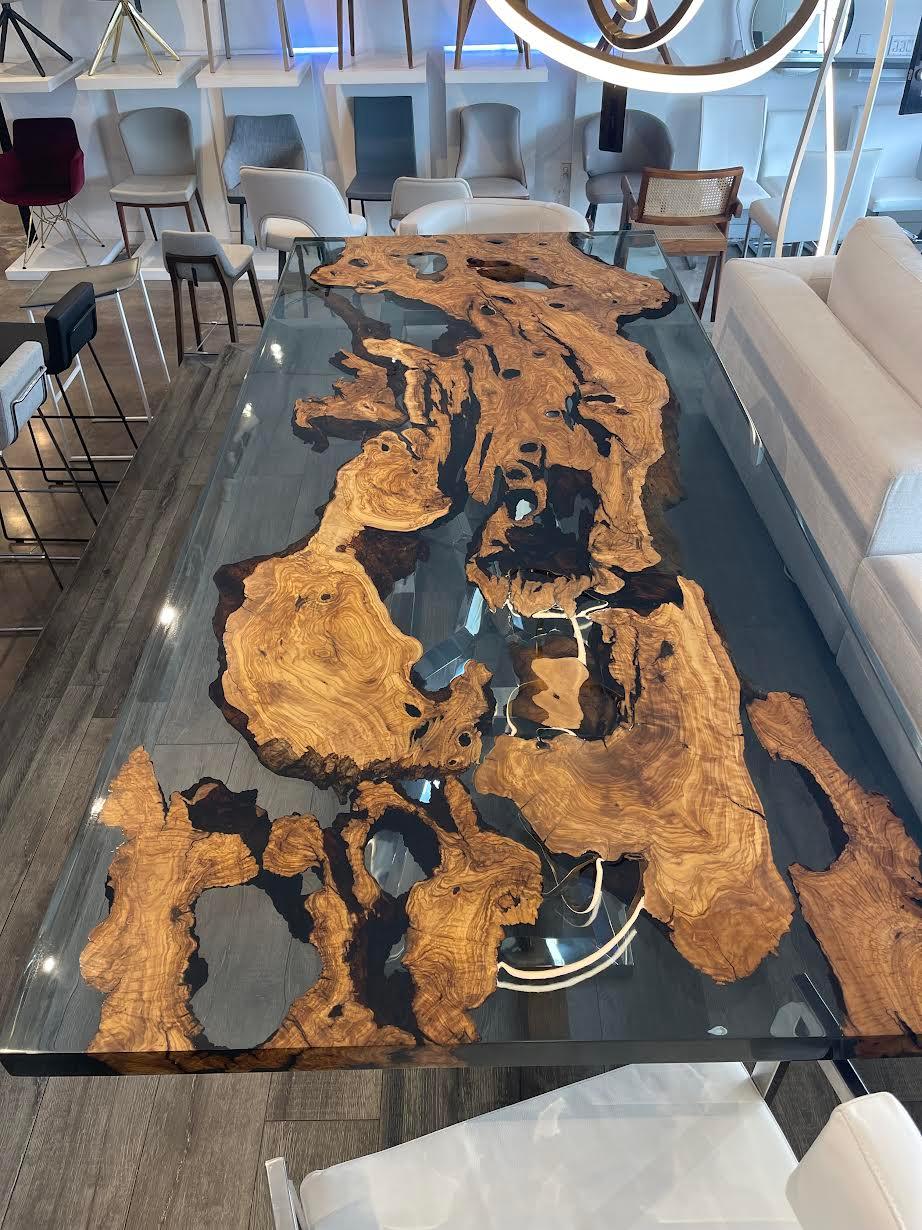 Abruzzo Olive Dining Table