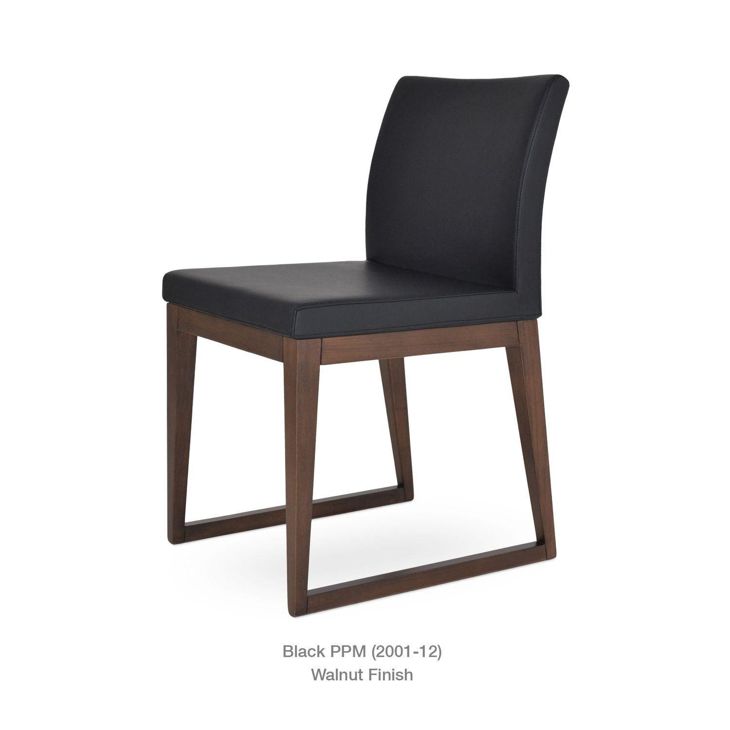 ARIA SLED WOOD CHAIR