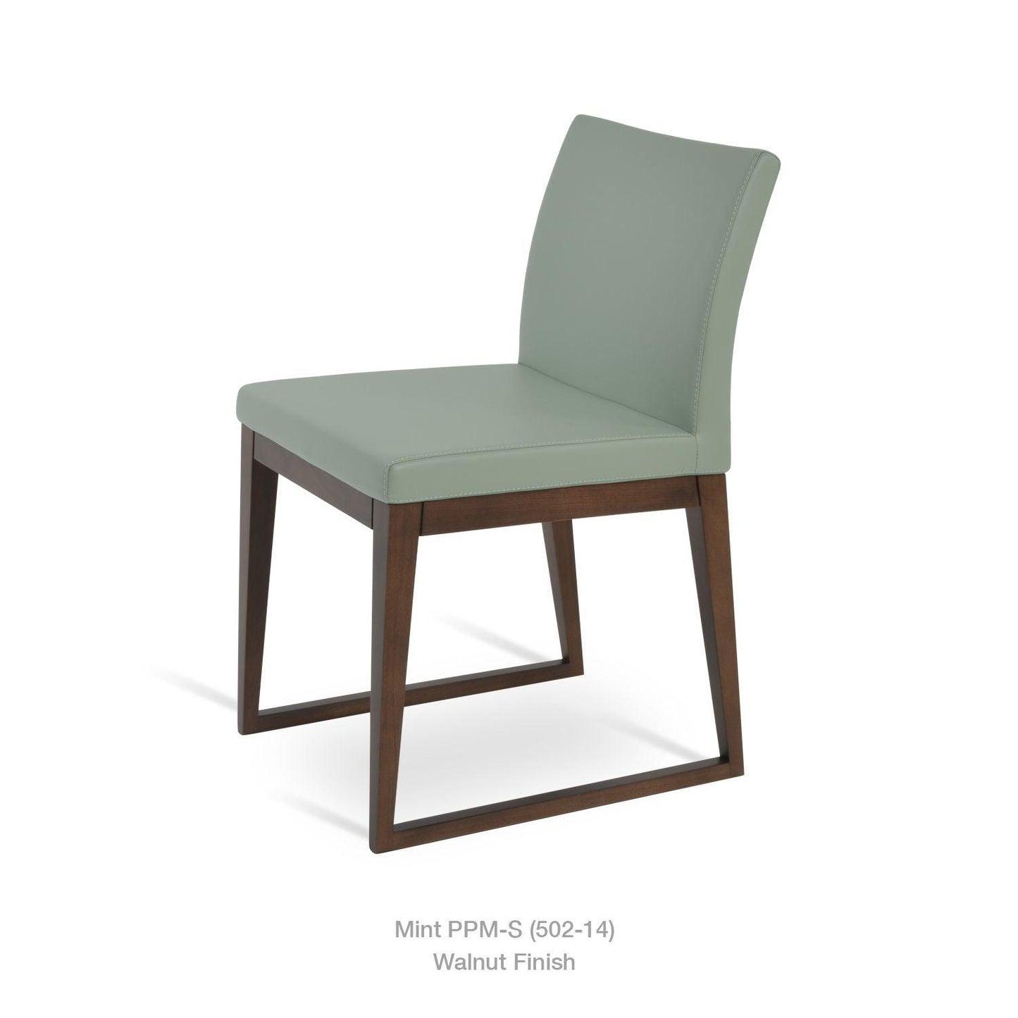 ARIA SLED WOOD CHAIR