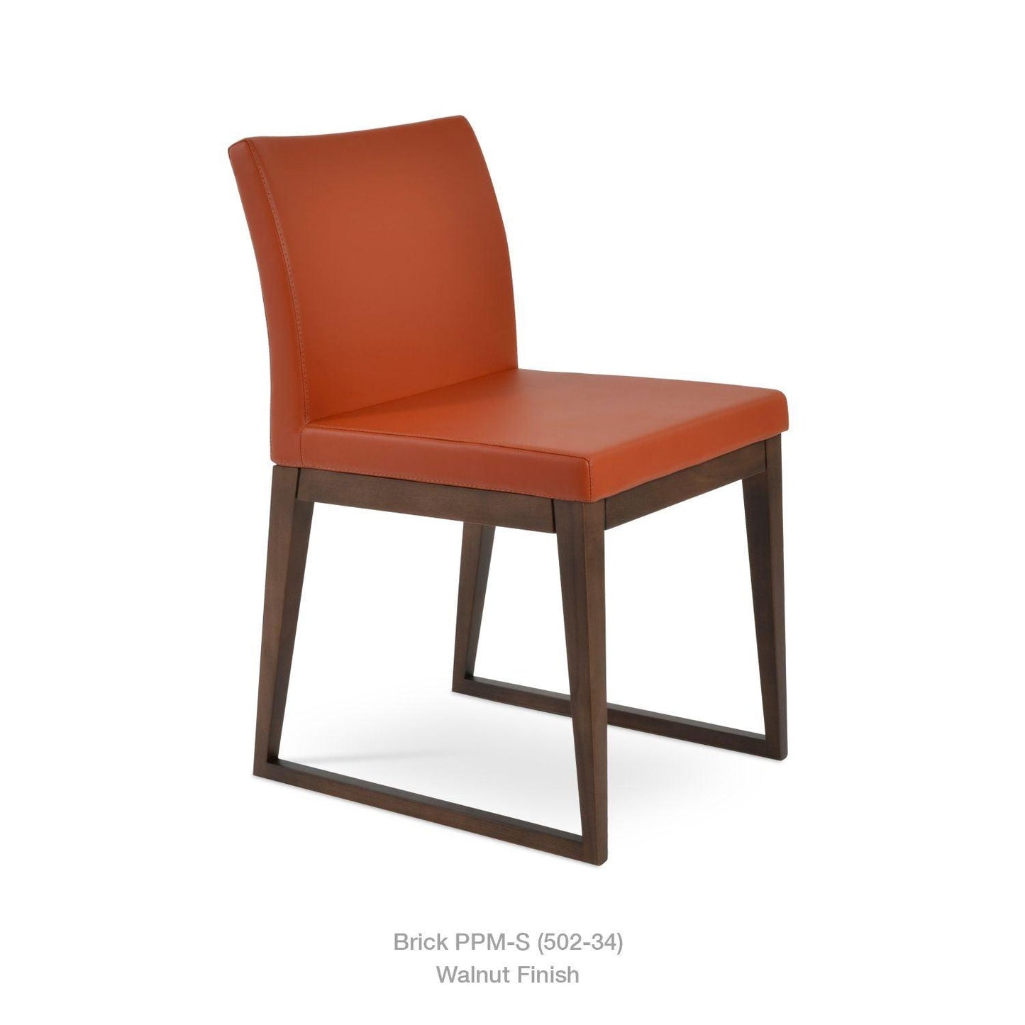 ARIA SLED WOOD CHAIR