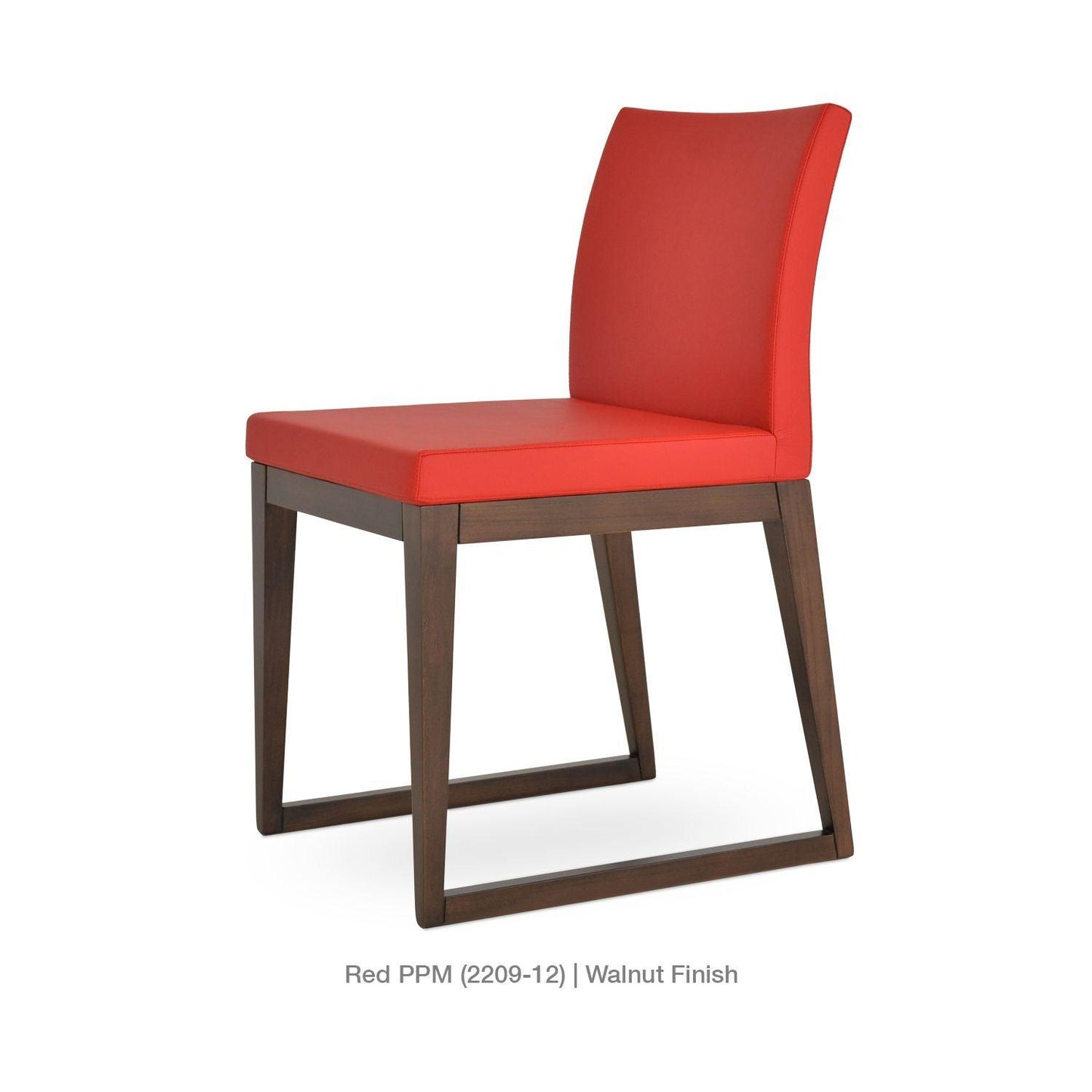 ARIA SLED WOOD CHAIR