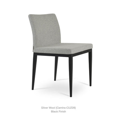 ARIA WOOD GRAIN METAL CHAIR