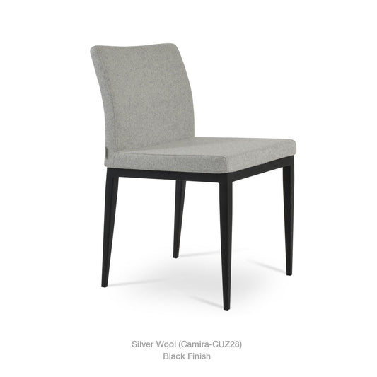 ARIA WOOD GRAIN METAL CHAIR