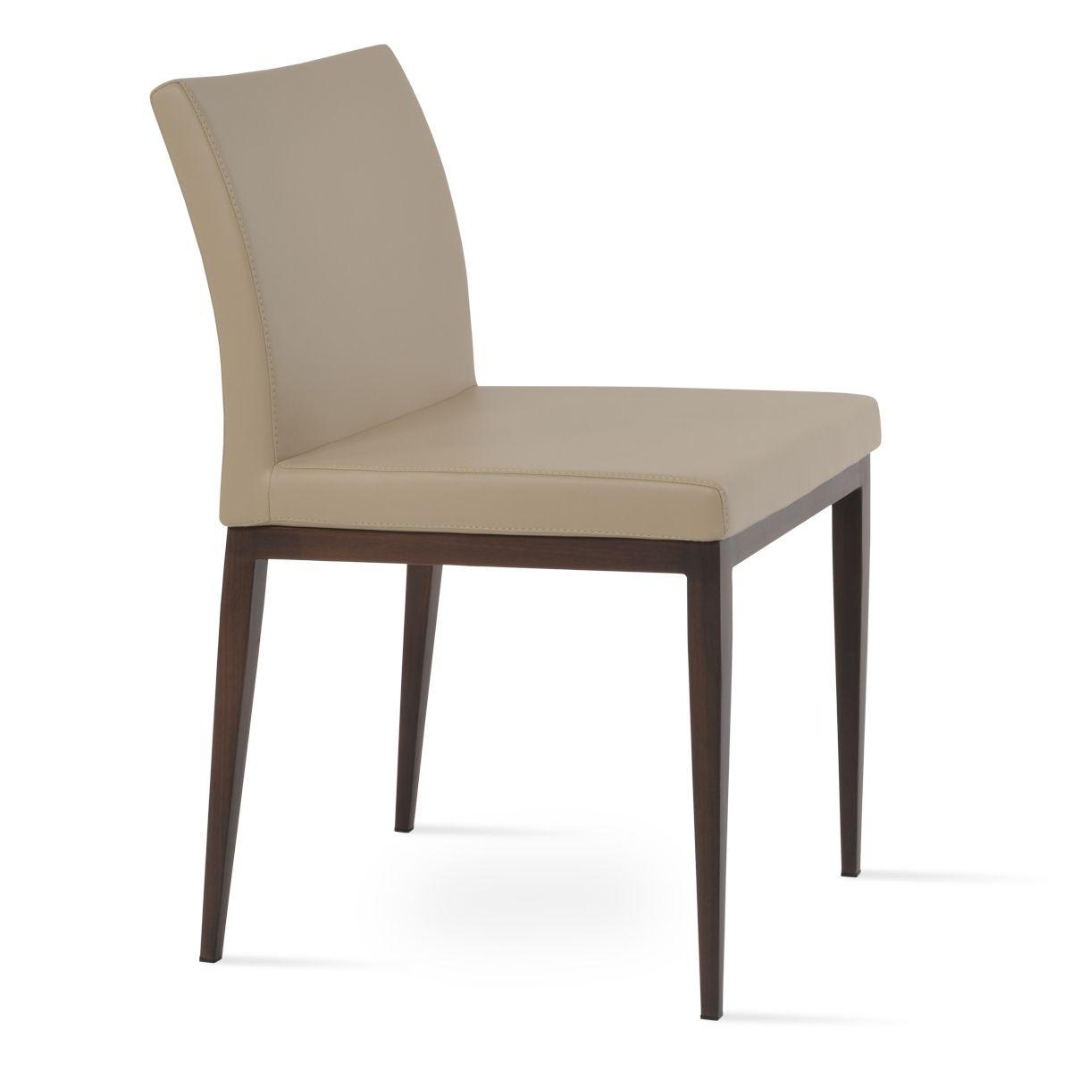 ARIA WOOD GRAIN METAL CHAIR