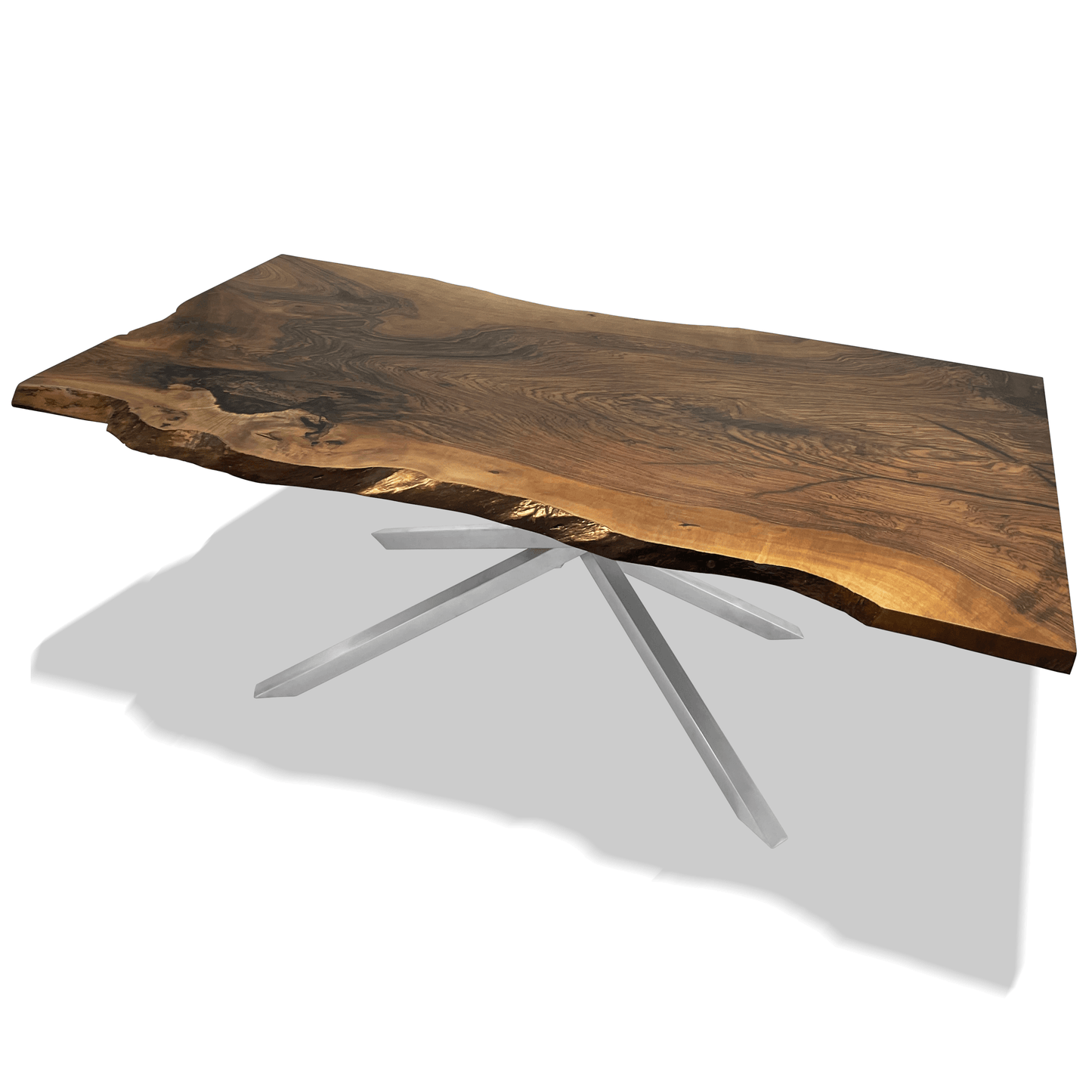 Astrea Live Edge Walnut Dining Table