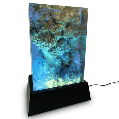 Aura Ocean Cube Lamp