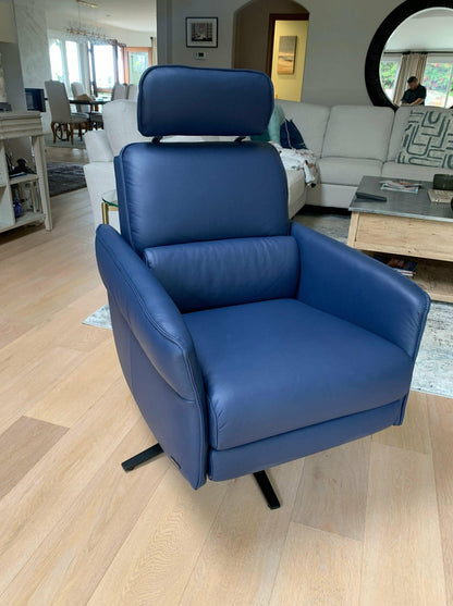 Aura Recliner With Hidden Headrest By Himolla