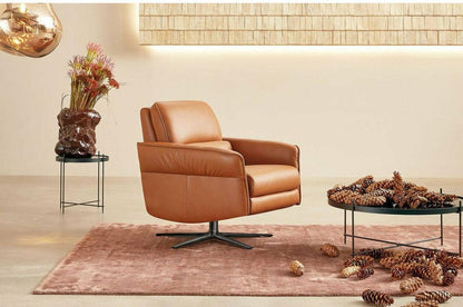 Aura Swivel Power Recliner by Himolla