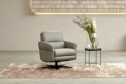 Aura Swivel Power Recliner by Himolla