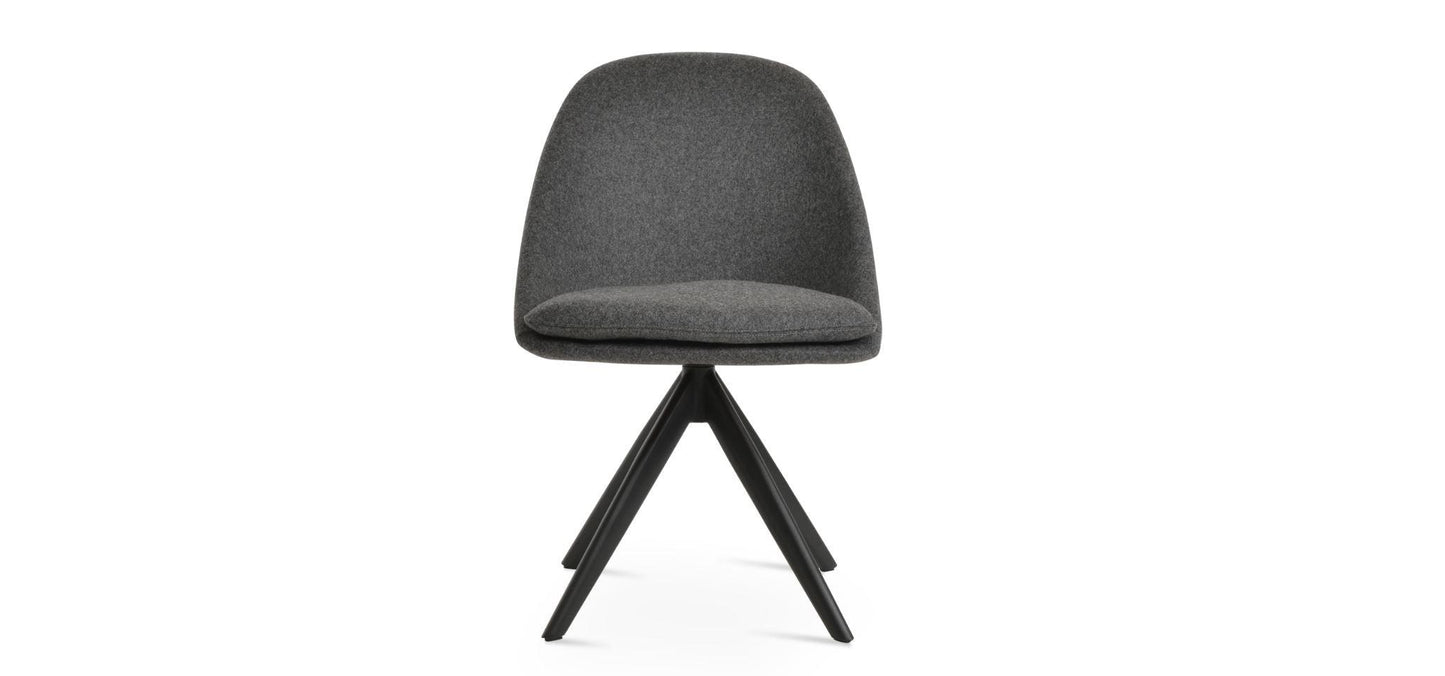 Avanos Sword Swivel Dining Chair