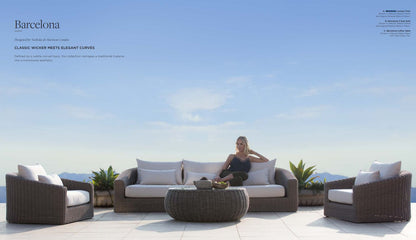 BARCELONA 2 SEAT SOFA