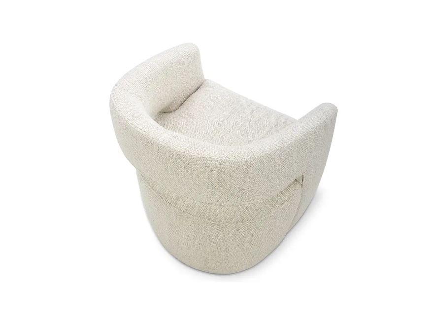 BARROW PERFORMANCE FABRIC ROLLING DINING CHAIR