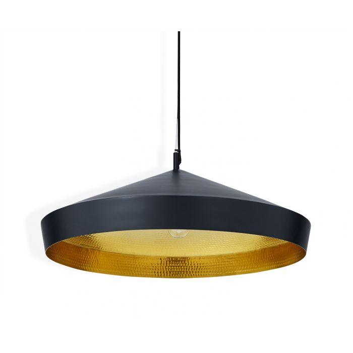BEAT LED FLAT PENDANT BLACK