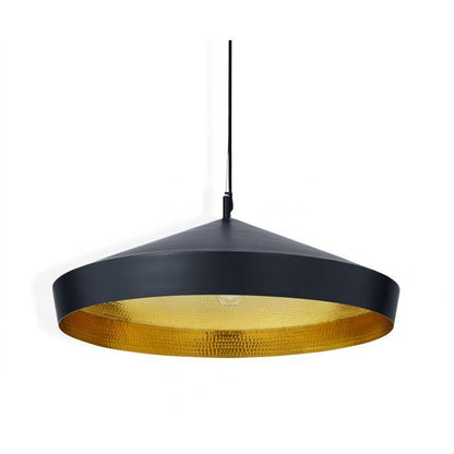 BEAT LED FLAT PENDANT BLACK