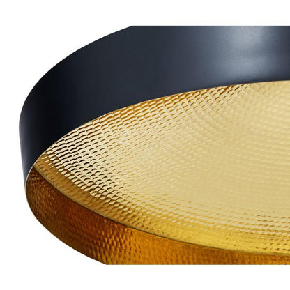 BEAT LED FLAT PENDANT BLACK