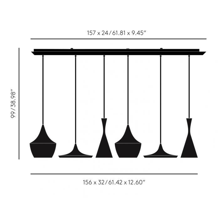 BEAT LED RANGE LINEAR PENDANT SYSTEM