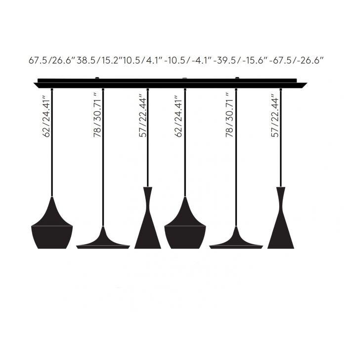 BEAT LED RANGE LINEAR PENDANT SYSTEM