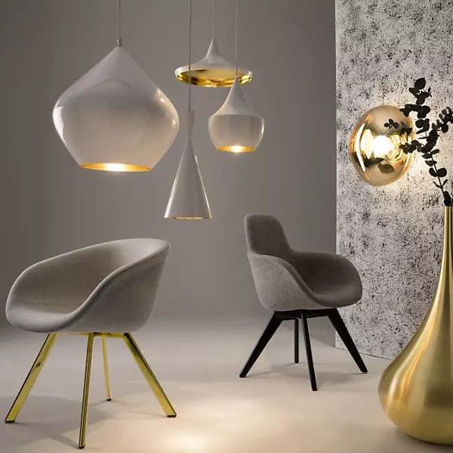 Lampada a sospensione a LED rotonda multi-luce della gamma Beat