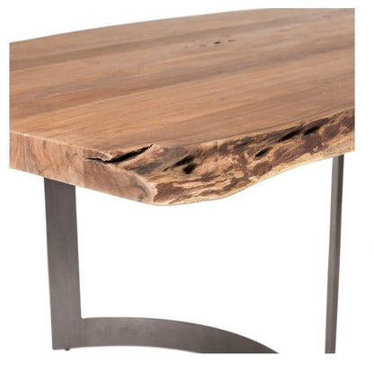 BENT SOLID SLAB DINING TABLE