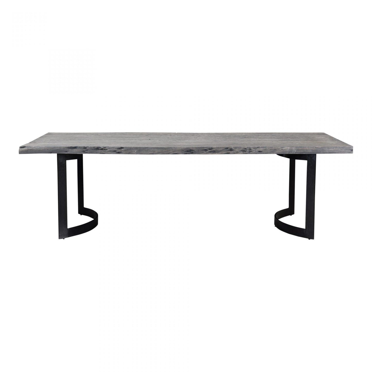 BENT SOLID SLAB DINING TABLE